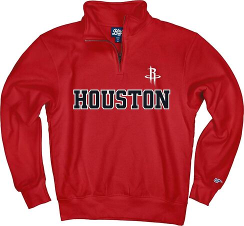Blue 84 NBA unisex-adult Nba Officially Licensed Quarter Zip Sweatshirt Swish in Saudi Arabia