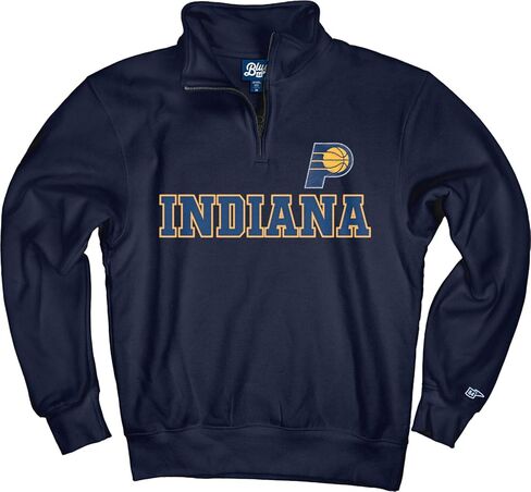 Blue 84 NBA unisex-adult Nba Officially Licensed Quarter Zip Sweatshirt Swish in Saudi Arabia