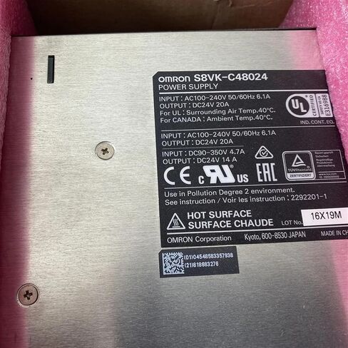 S8VK-C48024 480W / 24V 20A مخرج تحويل التيار الكهربائي in Kuwait