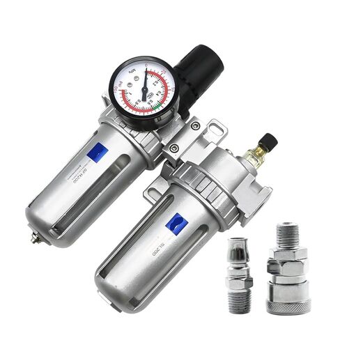 SFC-400 SFC-300 SFC-200 ضاغط الهواء منظم فلتر الهواء فاصل الزيت والماء مرشح مسعور صمام تنظيم الضغط استنزاف تلقائي (SFC-400 EU SMPM) in Kuwait