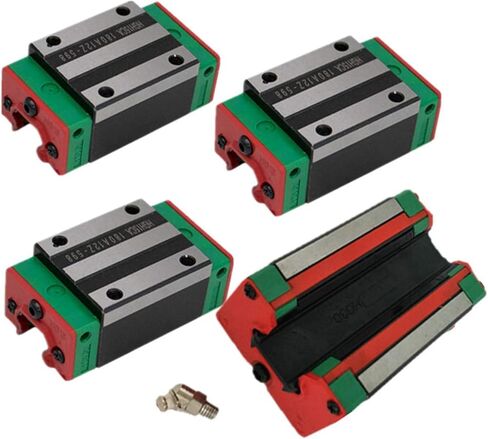 Professional 4pc HGH20CA HGH15CA Linear Narrow Carriges Sliding Match Use HGR20/15 Linear Guide for Linear Rail CNC DIY Parts(4pc Hgh15ca) in Saudi Arabia