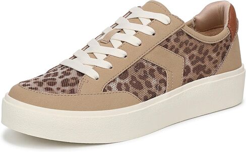 Dr. Scholl's Shoes Women's Madison Lace Sneaker Oxford, White Smooth, 6 in Kuwait