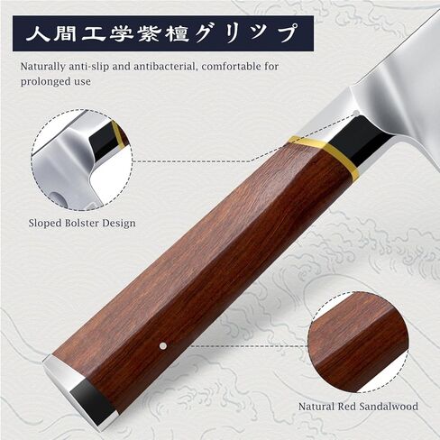 HOSHANHO Brisket Slicing Knife 12 Inch, Japanese High Carbon Steel Butcher Breaking Knife with Ergonomic Handle, Razor Sharp Curved Carving Knives for Meat, BBQ in Saudi Arabia
