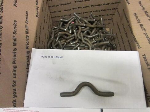 Weld on fence clips size 5/16 by 1 inch lot of 50 Cable Clips Safety Chain in Saudi Arabia