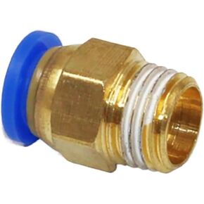 1 قطعة قطعة خرطوم اتصال الهواء المناسب 4-12 مللي متر ذكر الموضوع BSPT 1/4 "1/2" 1/8 "3/8" الحلمة النحاس اقتران سريع تركيبات هوائية (PC6-04) in Kuwait