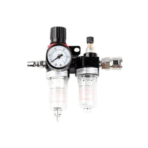 AFC2000 Air Compressor Oil Water Separator Filter Element 1/4 Inch Pneumatic Air Filter Pressure Regulator Pneumatic Tool Compressor Filter Element in Kuwait