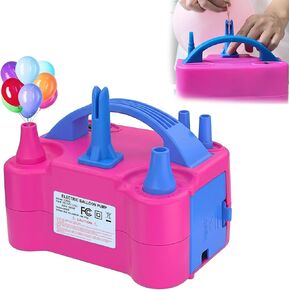 Electric Balloon Pump, Pump Electric, New Fast Balloon Tying Tool,Suitable for Party Decoration, Birthday Celebrations, Wedding Events in Saudi Arabia
