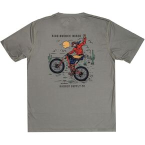 Handup ActiviTEE Athletic Crewneck T-Shirt - Graphic Tee - Lightweight Breathable 50+ UPF Sun Protection in Saudi Arabia