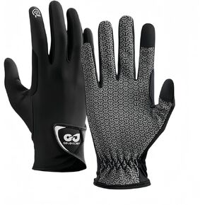 Topeter Horseback Riding Gloves for Men Women & Kids, Cool Ice Silk Equestrian Glove Anti-Slip Silicone Palm for Training, Racing in Saudi Arabia