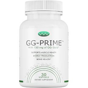 GG-Prime™ Geranylgeraniol Supplement – 150mg GG-Gold® from Annatto – Supports CoQ10 Production, Muscle & Bone Health – 30 Softgels in Saudi Arabia