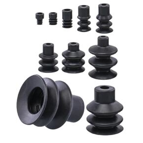 10Pcs Strong Vacuum Suction Cup, Three-Layer Corrugated Industrial Suction Cup, high Temperature PCG-5 7 10 12 18 20(PCG-12-S) in Kuwait
