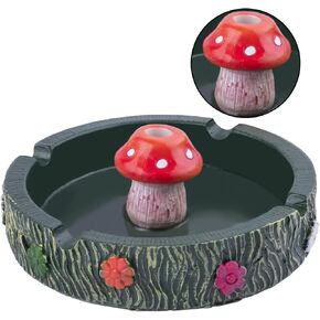 Cute Ash tray Cool Ashtrays for Weed Smokers & Bong Users, Fantastical Mushroom Ashtray Resin Ashtray Decor for Home Office, Ornament Gifts in Kuwait