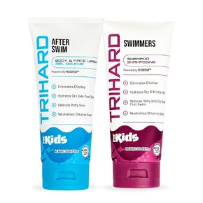 TRIHARD Kids' Chlorine Removal Kit – Swim Shampoo & Body Wash | Hydrating & Gentle for Sensitive Skin, Safe for All Hair Types in Saudi Arabia