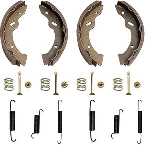 Golf Cart EZGO Brake Shoes Pads & Spring Kit Assembly Fit EZGo Medalist/TXT 1997 Up, Workhorse /ST350 1996 Up, Gas RXV 2008+ and Yamaha 1993-2006 G14 G16 G19-G22 Replaces #27943G01 70794G01 70795G01 in Saudi Arabia