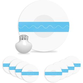 Guardian 4 رقعات استشعار، 50 حزمة من رقعة لاصقة مقاومة للماء لشريط مستشعر Guardian CGM بدون غراء في المنتصف، إقامة طويلة لمدة 7+ أيام، خالية من اللاتكس ولا تسبب الحساسية in Kuwait