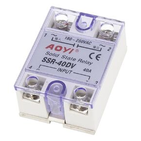 SSR-40DV 40A منظم جهد الحالة الصلبة 40DV مخصص للتحكم في السيليكون in Kuwait