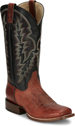 Tony Lama Men's Camarillo 13'' Western Boot, Bright Mahogany - 9 D in Saudi Arabia
