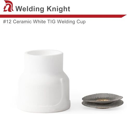 #12 Ceramic (5-Pack) White TIG Welding Cups with 3/32" Diffuser in Saudi Arabia