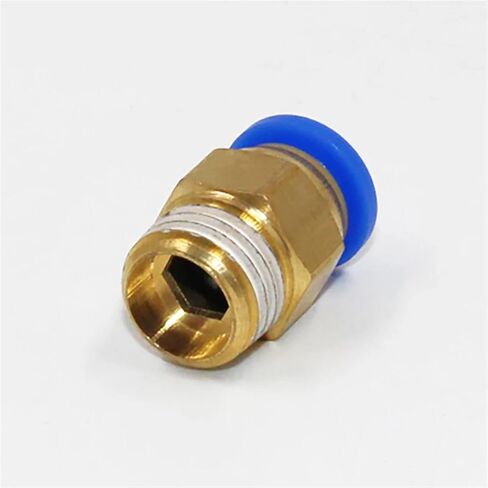 1 قطعة قطعة خرطوم اتصال الهواء المناسب 4-12 مللي متر ذكر الموضوع BSPT 1/4 "1/2" 1/8 "3/8" الحلمة النحاس اقتران سريع تركيبات هوائية (PC6-04) in Kuwait
