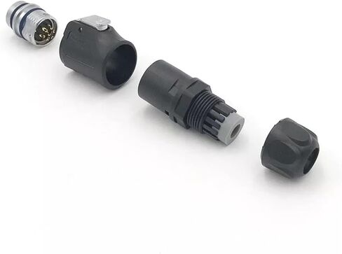 7 pin M16 size power connector male and female socket outdoor IP67 in Saudi Arabia