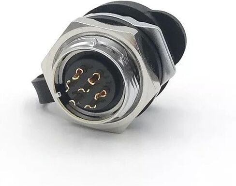 7 pin M16 size power connector male and female socket outdoor IP67 in Saudi Arabia