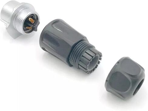3 pin power circular connector female outdoor waterproof IP67 M20 in Saudi Arabia