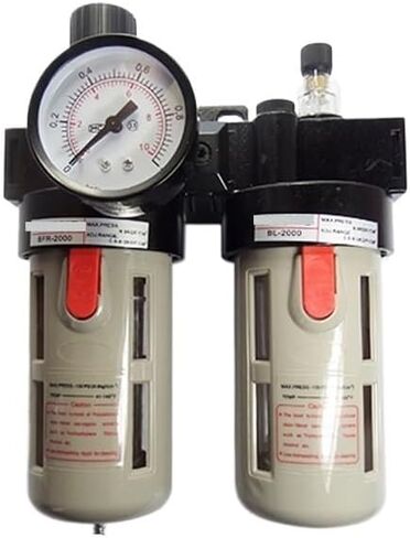 BFC2000 BFC3000 BFC4000 G1/4 G3/8 G1/2 Air Filter Pressure Regulator Valve Lubricator Pneumatic Compressor Oil Separator(Psi and kgf cm2,BFC4000) in Saudi Arabia