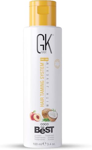 GK HAIR Global Keratin The Best (10.1 Fl Oz/300ml) Smoothing Keratin Hair Treatment - Professional Brazilian Complex Blowout Straightening For Silky Smooth & Frizz Free Hair in Saudi Arabia