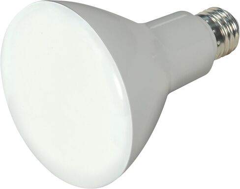 Satco S9620 9.5 Watt BR30 LED Reflector Light Bulbs - 65W Equivalent - 2700K Warm White - 105 deg. Beam Angle - E26 Medium Base - Dimmable - 120 Volt - 25,000 Hours (6 Pack) in Saudi Arabia