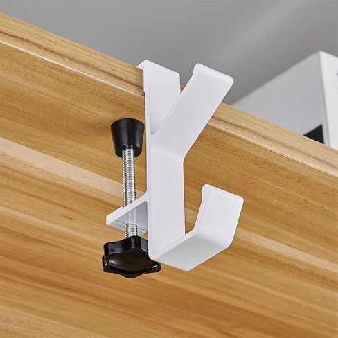 Headphone Stand, Desk Edge Hanging Hook, Portable Handbag Storage Decor Table Hook, for Computer Accessories, Study Desk for Gaming Headset, Office, Cups and Headphone (5 Shape Gray) in Saudi Arabia