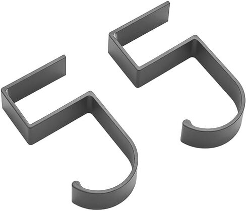 Headphone Stand, Desk Edge Hanging Hook, Portable Handbag Storage Decor Table Hook, for Computer Accessories, Study Desk for Gaming Headset, Office, Cups and Headphone (5 Shape Gray) in Saudi Arabia