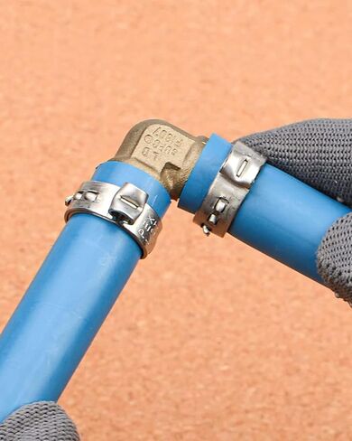 1/2 Inch PEX Cinch Clamp Rings - 30 PCS Stainless Steel Pex Fittings for PEX Tubing Pipe Fitting Connections in Saudi Arabia