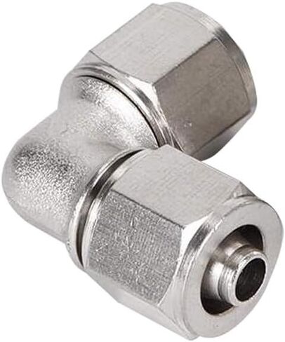 30PCS Pneumatic Fittings All Copper Quick Screw Joint PV-4 6 8 10 12 14 16mm Trachea Right Angle Quick Connector(PV4 (4mm)) in Saudi Arabia