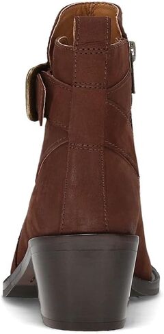 حذاء Frye Piper Bootie للسيدات للكاحل - حافة بدون مجهود مع إبزيم أملس، راحة مبطنة، مواد فاخرة ونعل خارجي مطاطي in Kuwait