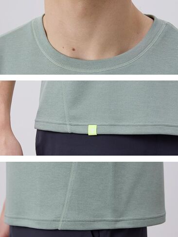 Workout Short Sleeve T Shirt for Men Women Unisex Forwarded Side Seam Performance Crew Neck Tee Quick Dry in Kuwait