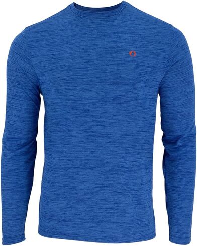 قميص رجالي بأكمام طويلة من The American Outdoorsman، تي شيرت Cationic Sun Tee بعامل حماية من أشعة الشمس 50+ للحماية من الشمس في الهواء الطلق in Kuwait