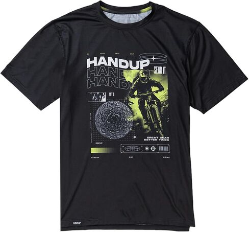 Handup ActiviTEE Athletic Crewneck T-Shirt - Graphic Tee - Lightweight Breathable 50+ UPF Sun Protection in Saudi Arabia