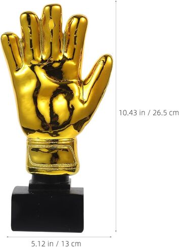 Luxshiny حارس المرمى الذهبي لكرة القدم الكأس، جائزة حارس المرمى الراتنج مع قاعدة، كرة القدم الصغيرة حارس المرمى الكأس للأطفال البالغين مكتب المدرسة رياض الأطفال البطولة in Saudi Arabia
