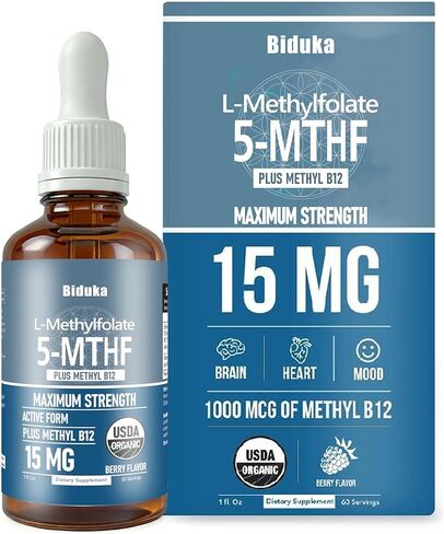L-Methylfolate 15 mg + Methyl B12 Liquid Drops in Saudi Arabia