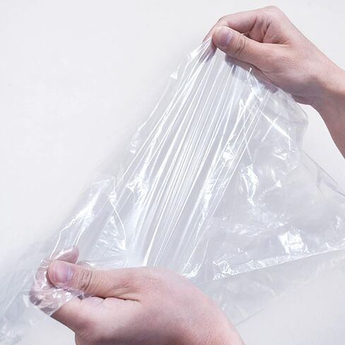 UoYu YouU 50 pcs Long Arm Examination Artificial Insemination Glove Disposable Soft Plastic Film Gloves White 34 In in Saudi Arabia