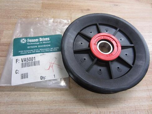 Fenner Drives VA5001 PowerMax V-Belt Idler، قسم A، معدني، تجويف 17 مم، 5.04 بوصة OD in Kuwait