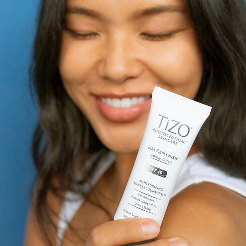 TIZO Photoceutical AM Replenish Lightly Tinted, SPF 40, 1.75 Fl Oz in Saudi Arabia