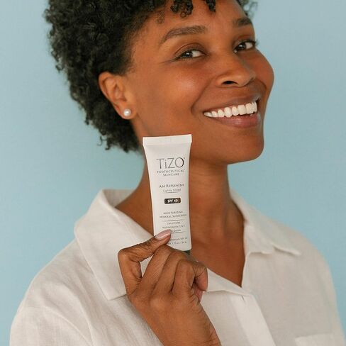TIZO Photoceutical AM Replenish Lightly Tinted, SPF 40, 1.75 Fl Oz in Saudi Arabia