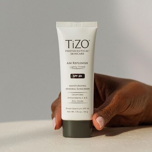 TIZO Photoceutical AM Replenish Lightly Tinted, SPF 40, 1.75 Fl Oz in Saudi Arabia