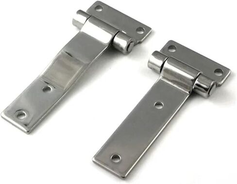 304 Stainless Steel T Type Extended Tab Hinge Industrial and Machinery Equipment 1Pcs(Large) in Saudi Arabia