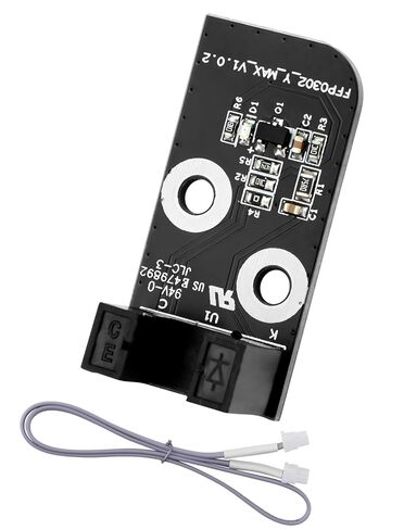 مستشعر وكابل AD5X Y-axis لطابعة Flashforge AD5X ثلاثية الأبعاد، قطع الغيار: وحدة استشعار تسوية السرير التلقائي للمحرك على المحور Y مع كابل توصيل in Kuwait