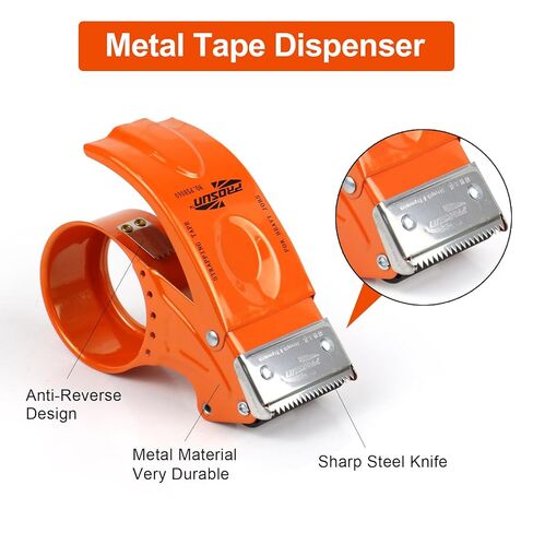 BOMEI PACK Strapping Tape 2 Inch with Dispenser,Mono Filament Tape,Transparent Reinforced Fiberglass Tape,Heavy Duty Moving Boxes Packing Tape Stright Line Sticky Strong Tape in Saudi Arabia