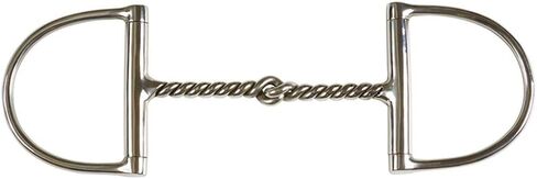 Schneiders FES Brian Isbell D Ring Snaffle Horse Bit Elevated Control for Horse Riders | Promotes Softer Feel of Mouth | Direct Pressure Application | Reliable Stainless Steel Build | from FES Stable in Saudi Arabia