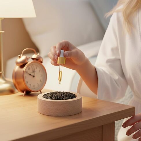 Passive Essential Oil Diffuser Rock Diffuser Natural Wood Base Aromatherapy for Decorating at Desk, Office, or Car and Gift-Giving in Saudi Arabia