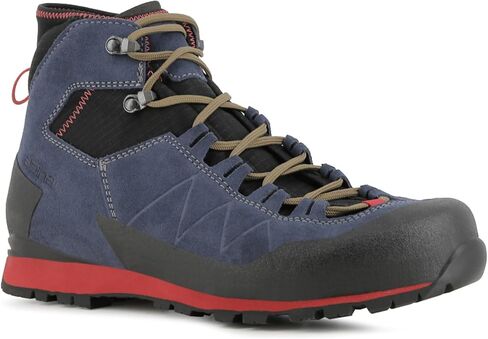 Alpina JOY Men’s Approach Boots – Super Light Leather Hiking Shoes with Waterproof Breathable Membrane, All Weather Grip Slip Resistant Outsole, Approach and Climbing Footwear, Made in Europe in Saudi Arabia